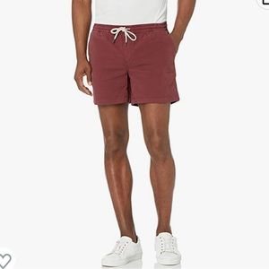 Goodthreads Men's Slim-Fit Pull-On Short 5” Inseam Canvas Comfort Stretch Large